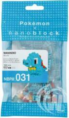 Kawada NBPM-031 nanoblock Pokemon Totodile (Waninoko)
